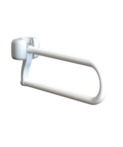 BARRA RIBALTABILE IN ACCIAIO LACCATO, 60 CM